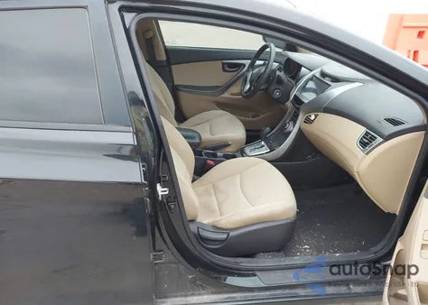 2012 Hyundai Elantra Gls z USA, uszkodzony, nr VIN 5NPDH4AE9CH137568